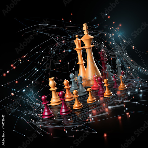Strategic Connections: The Digital Chessboard