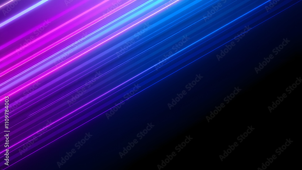 Diagonal light streaks in neon green, pink, and violet over a gradient of deep navy and black Diagonal light streaks in neon green, pink, and violet over a gradient of deep navy and black