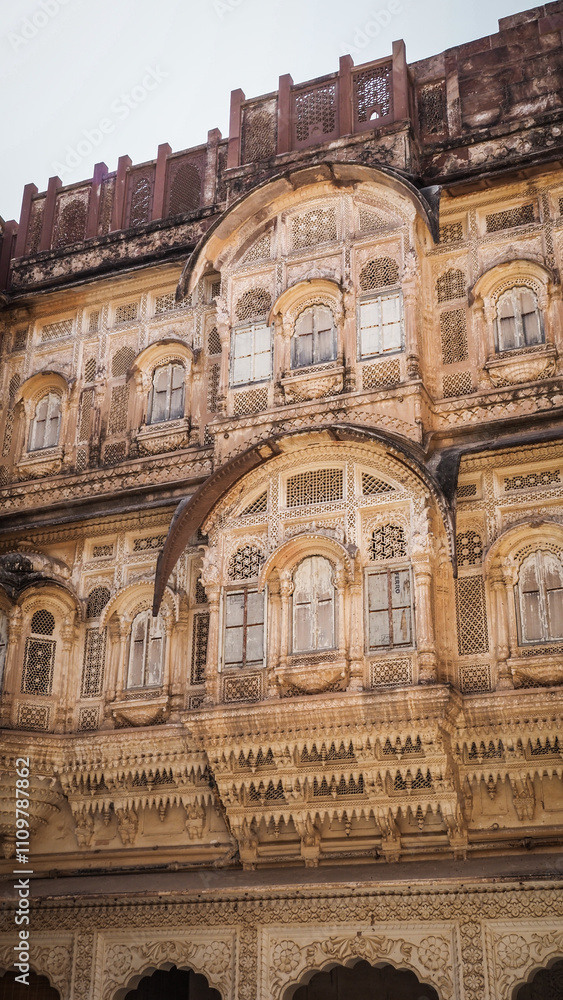 Fototapeta premium The cityscape of Jodhpur in India