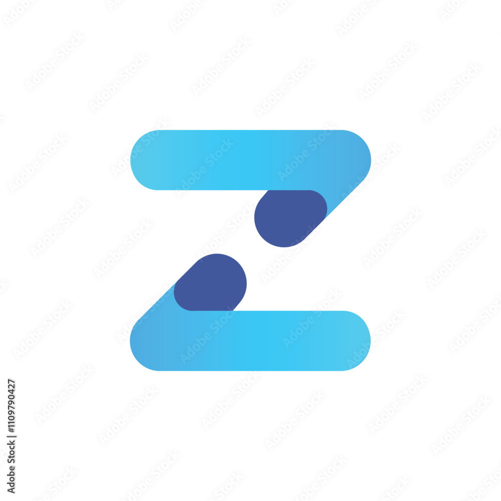 Modern Minimalist Letter Z Logo Modern Minimalist Letter Z Logo