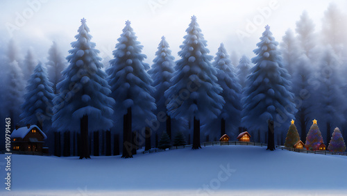 クリスマス　AI画像　ジェネレーティブAI