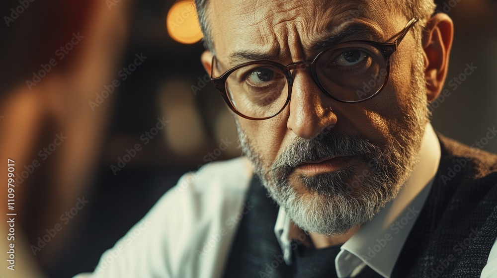 Intense Actor's Emotional Portrayal Intense Actor's Emotional Portrayal