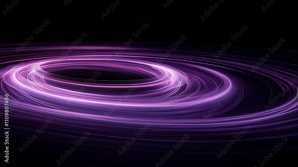 A mesmerizing artwork featuring swirling purple light trails set against a dark background, creating a dynamic and futuristic atmosphere that captivates imagination. A mesmerizing artwork featuring swirling purple light trails set against a dark background, creating a dynamic and futuristic atmosphere that captivates imagination.