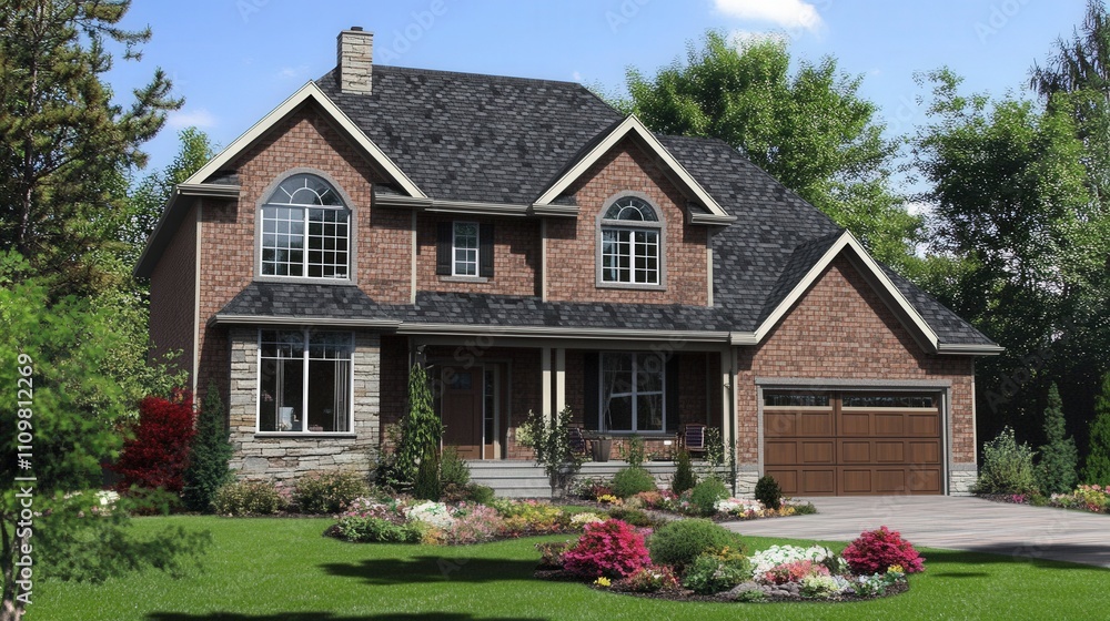 two story slate stone modern home with garage, country living, california craftsman style two story slate stone modern home with garage, country living, california craftsman style