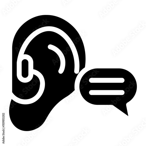listening Solid icon