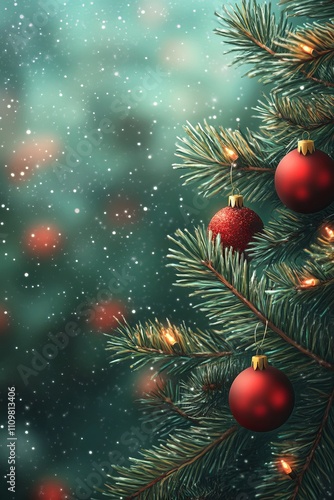 Wallpaper Mural Xmas invitation template Torontodigital.ca