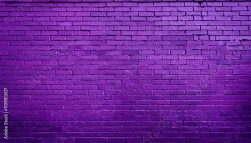 vibrant purple brick wall texture creates an artistic backdrop for creative spaces