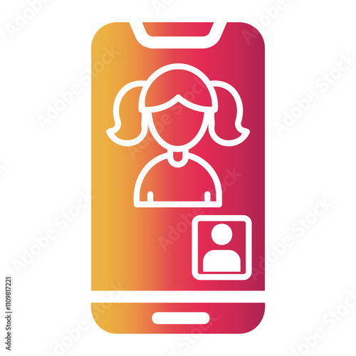 videocall Gradient icon
