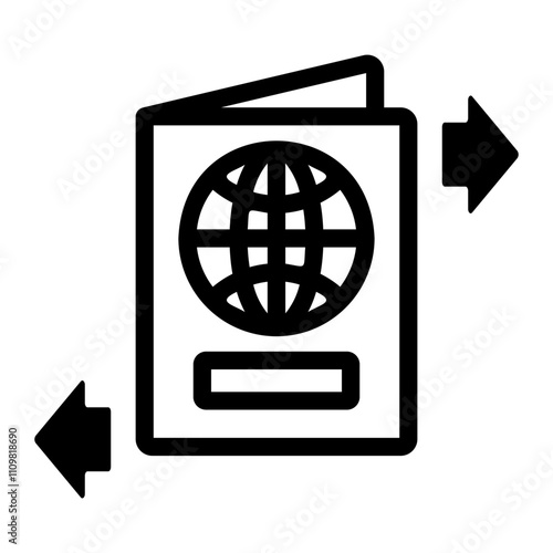 naturalization Line Icon