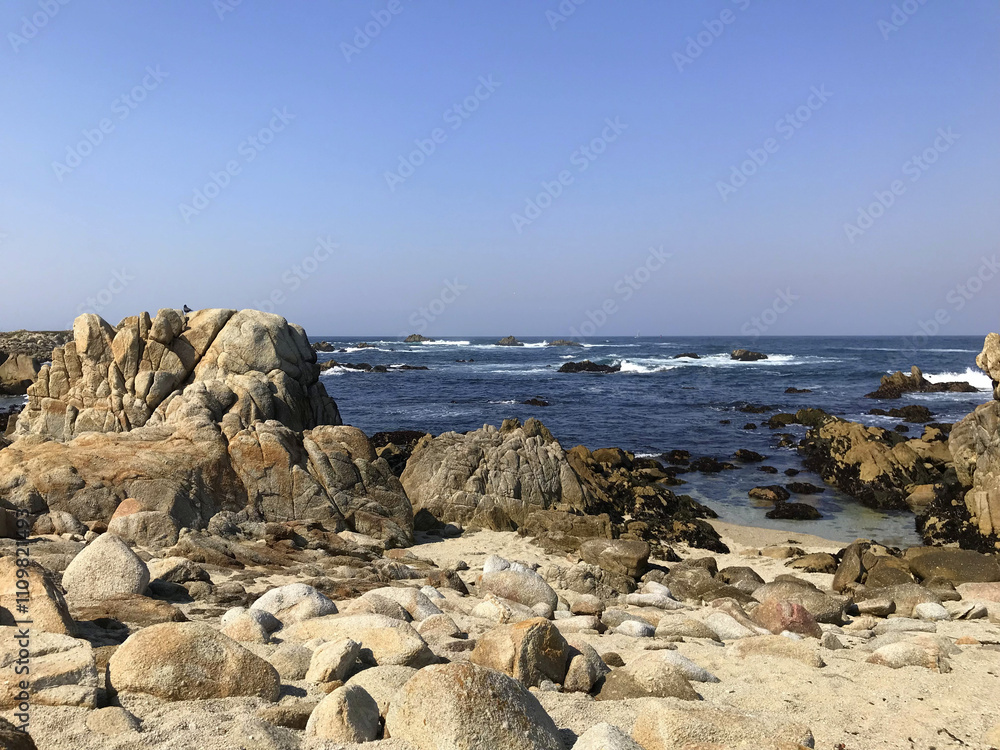 California Coast at sunset