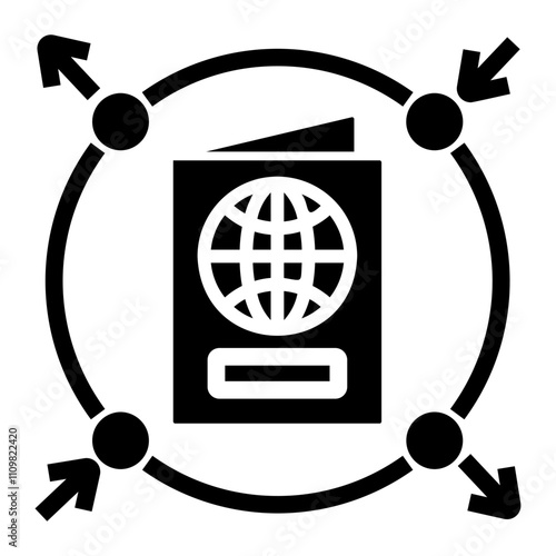 visa Solid icon