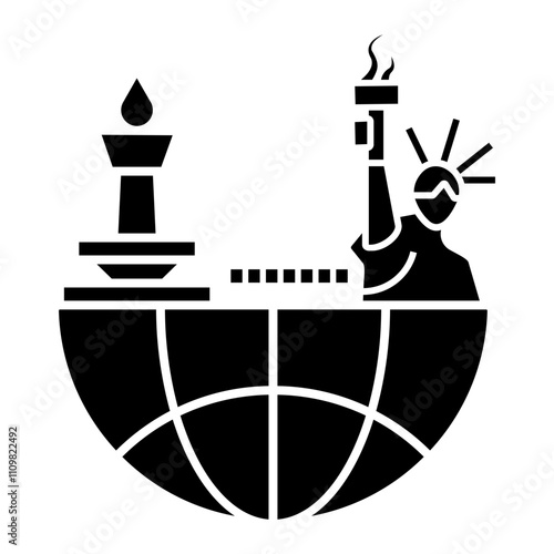 emigration Solid icon