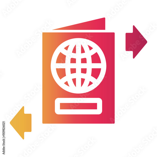 naturalization Gradient icon