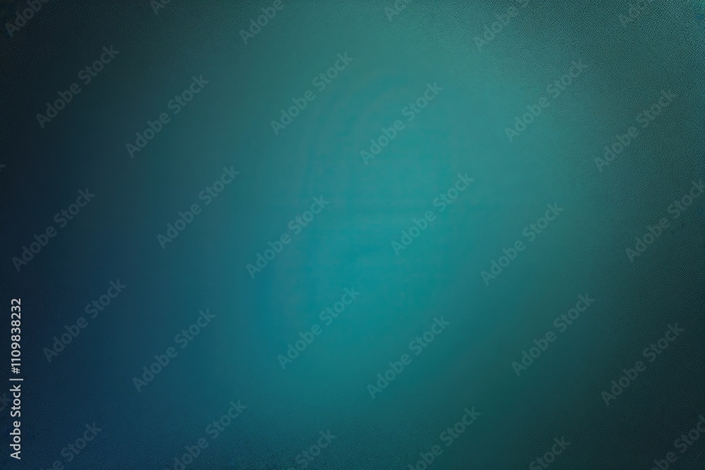 Obraz premium Vibrant Teal to Deep Blue Gradient Background with Noise Texture for Stunning Website Design