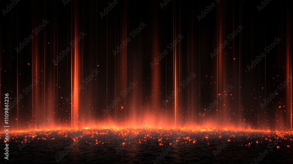 A black background with red glowing embers and faint smoke rising A black background with red glowing embers and faint smoke rising