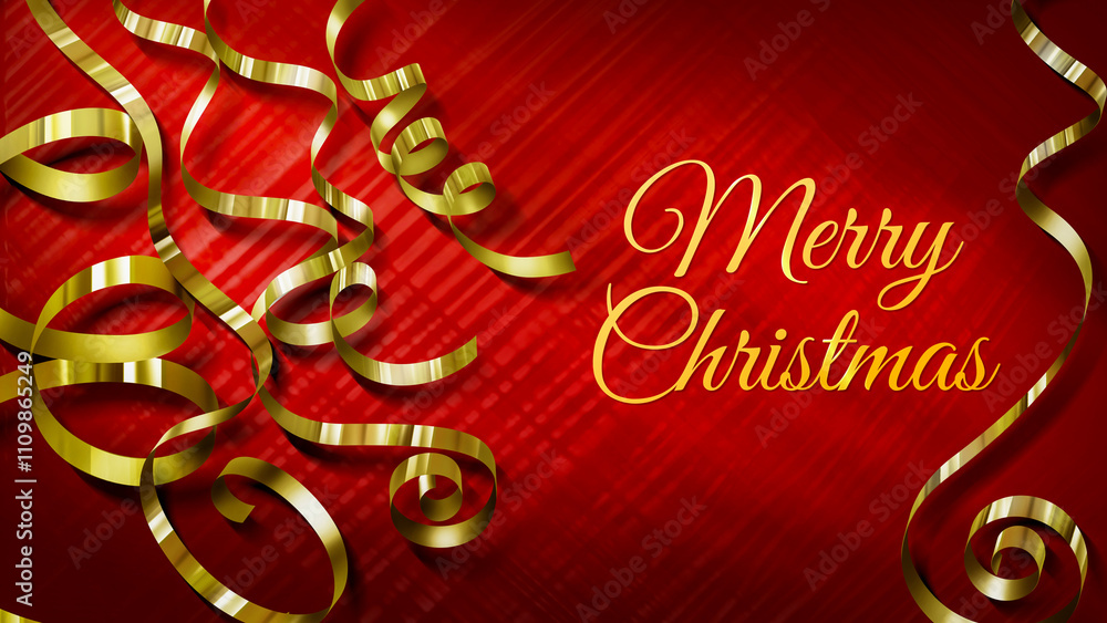 golden christmas card golden christmas card
