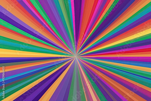 Vibrant Gradient Rainbow Background for Eye-Catching Banner Design with Copy Space