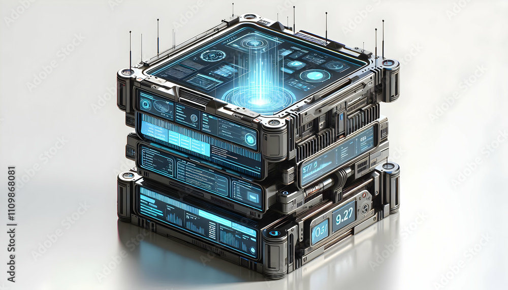 AI A compact SOC with suspended screens and interactive touch panels AI A compact SOC with suspended screens and interactive touch panels