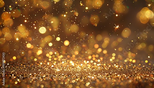 golden sparkles symbolizing diwali