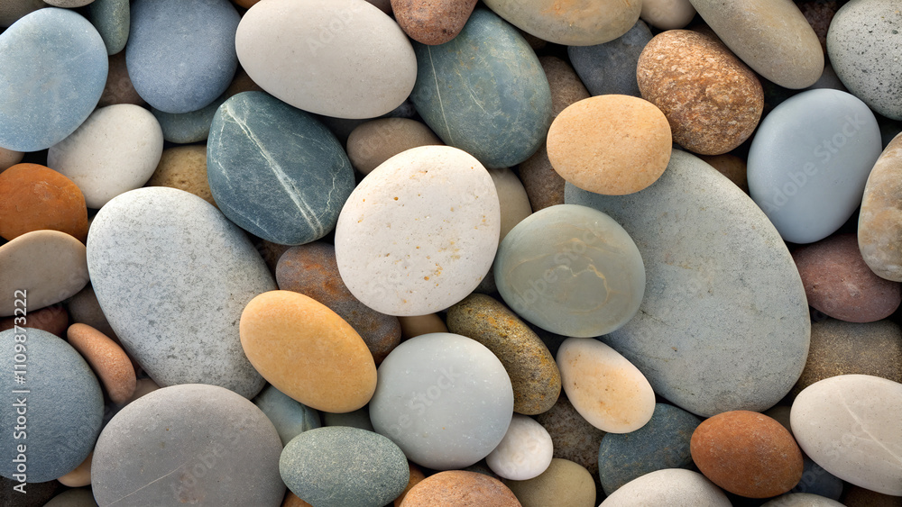 pebbles on the beach