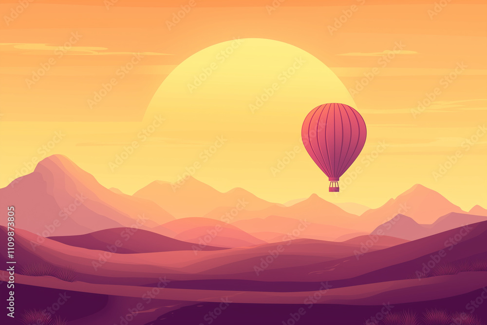 Fototapeta premium Hot air balloon 