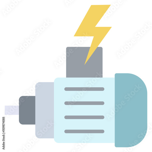 Motor Flat Icon