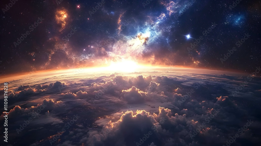 Cosmic Sunrise Over the Horizon Cosmic Sunrise Over the Horizon