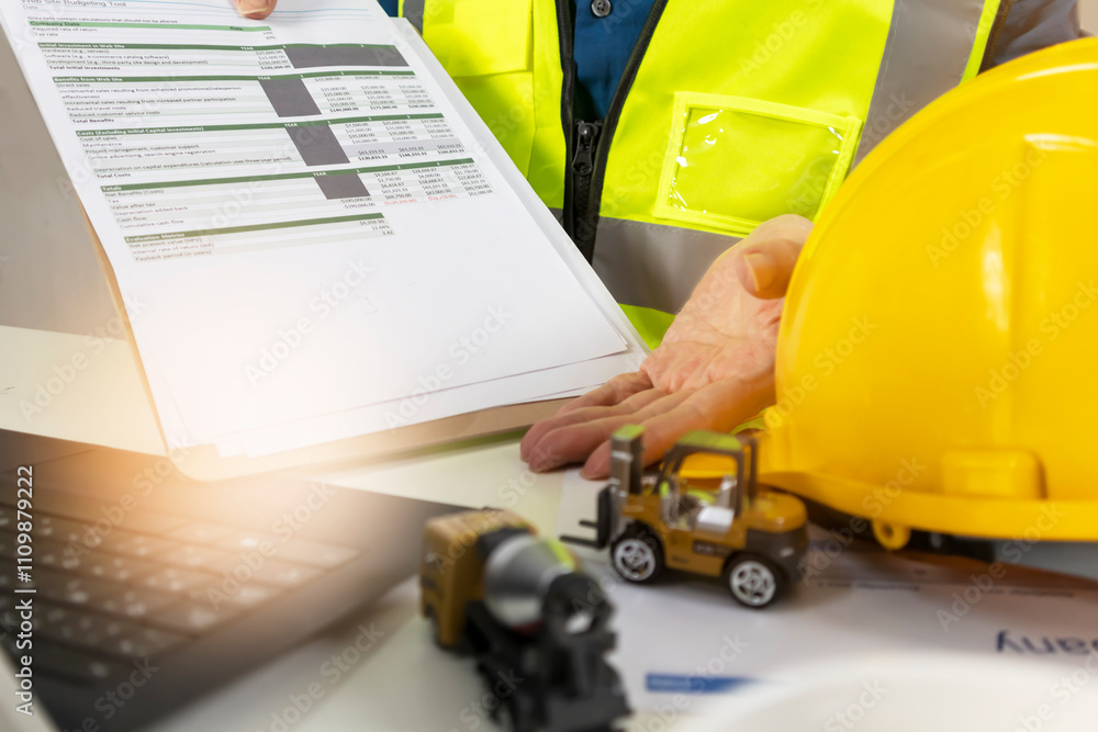 When a project is being built, construction and system engineers provide construction plans and provide data explanations. When a project is being built, construction and system engineers provide construction plans and provide data explanations.