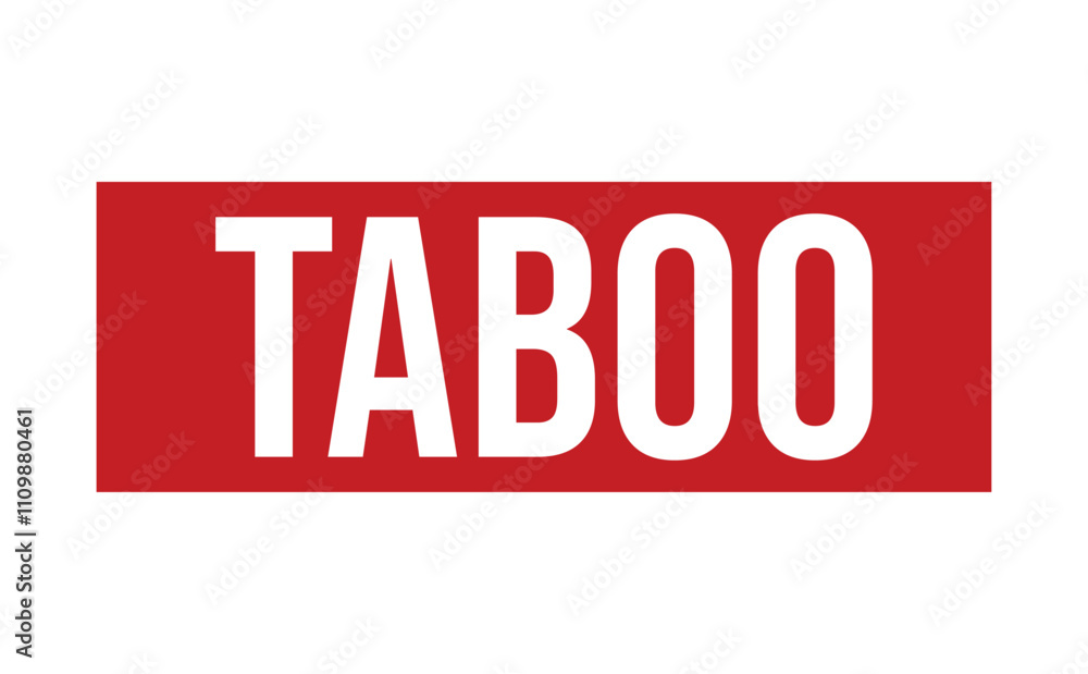 TABOO rubber stamp on white background. TABOO Stamp. TABOO rubber stamp on white background. TABOO Stamp.