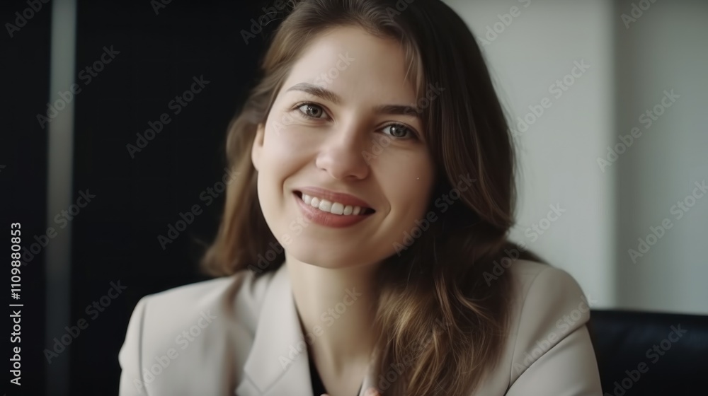 Portrait of a Smiling Businesswoman Portrait of a Smiling Businesswoman