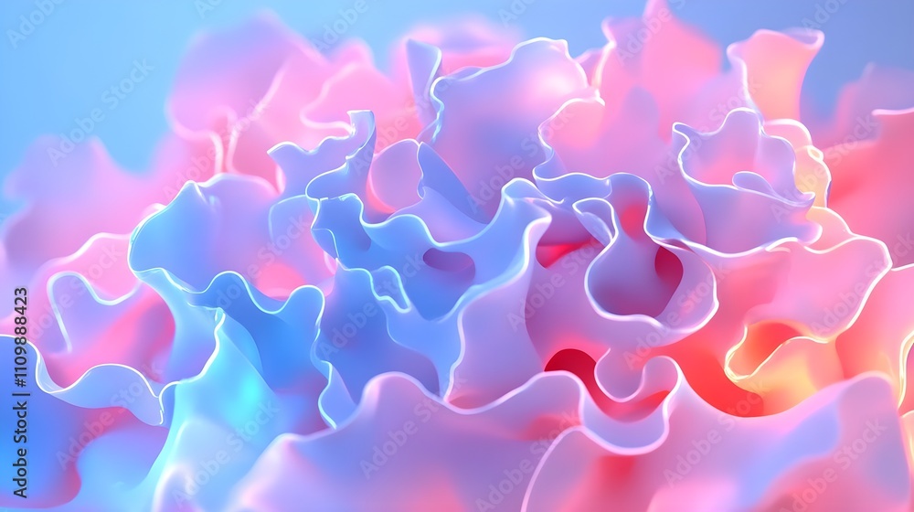 Abstract Pastel Fluid Background Abstract Pastel Fluid Background