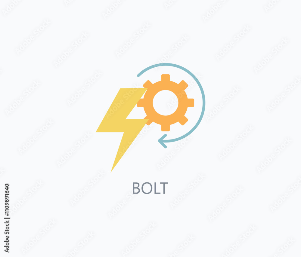 Bolt Vector, Icon Or Logo Sign Symbol Illustration Bolt Vector, Icon Or Logo Sign Symbol Illustration
