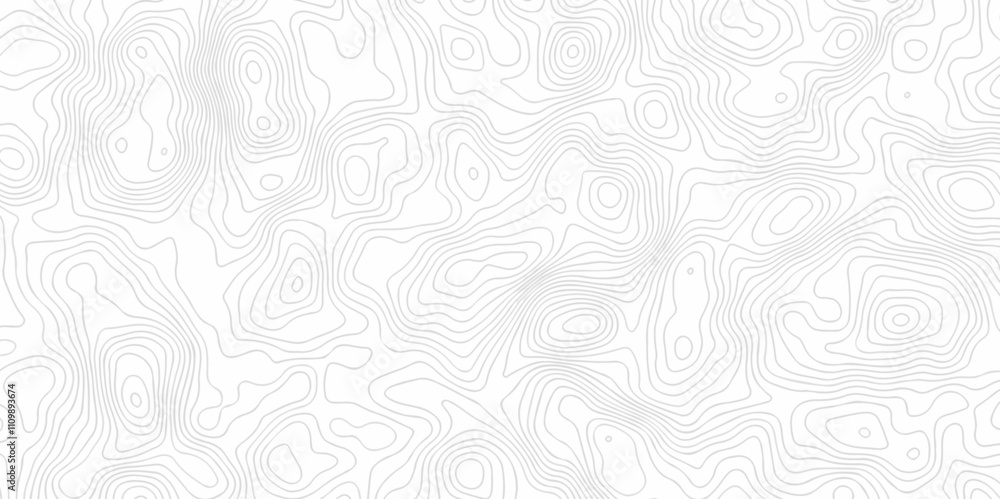 Abstract Vector geography landscape Topo contour map on white background, Topographic contour lines. Seamless pattern with lines Topographic map. Geographic mountain relief diagram line wave carve. Abstract Vector geography landscape Topo contour map on white background, Topographic contour lines. Seamless pattern with lines Topographic map. Geographic mountain relief diagram line wave carve.
