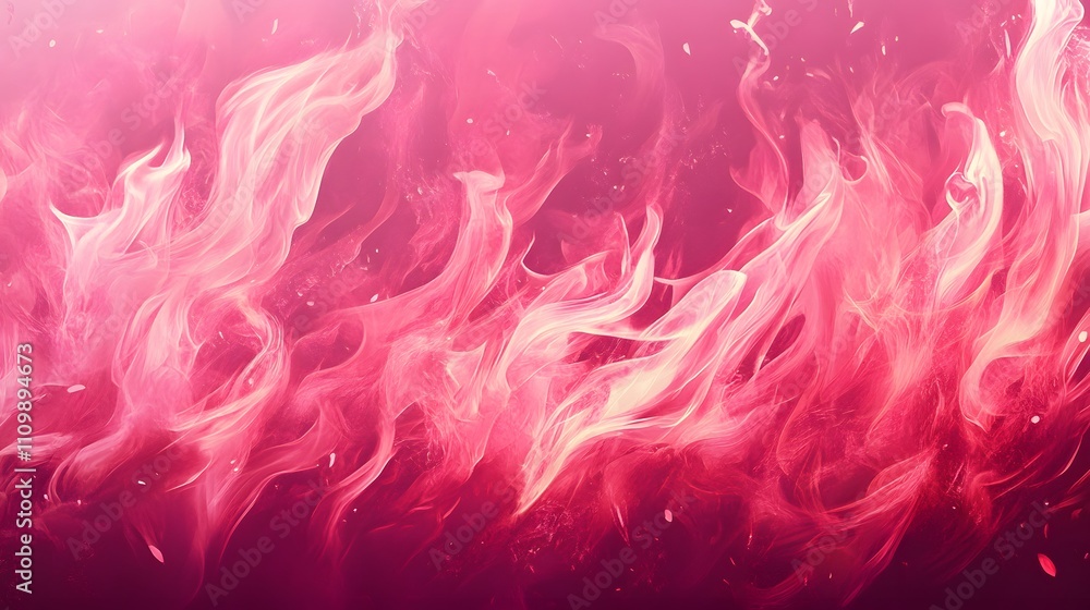 Abstract representation of flames in shades of pink, creating a dynamic and energetic feel. Abstract representation of flames in shades of pink, creating a dynamic and energetic feel.