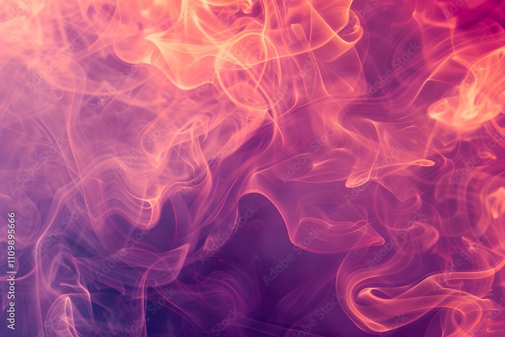 Abstract swirling smoke in vibrant hues of pink and purple, creating a dreamy atmosphere. Abstract swirling smoke in vibrant hues of pink and purple, creating a dreamy atmosphere.