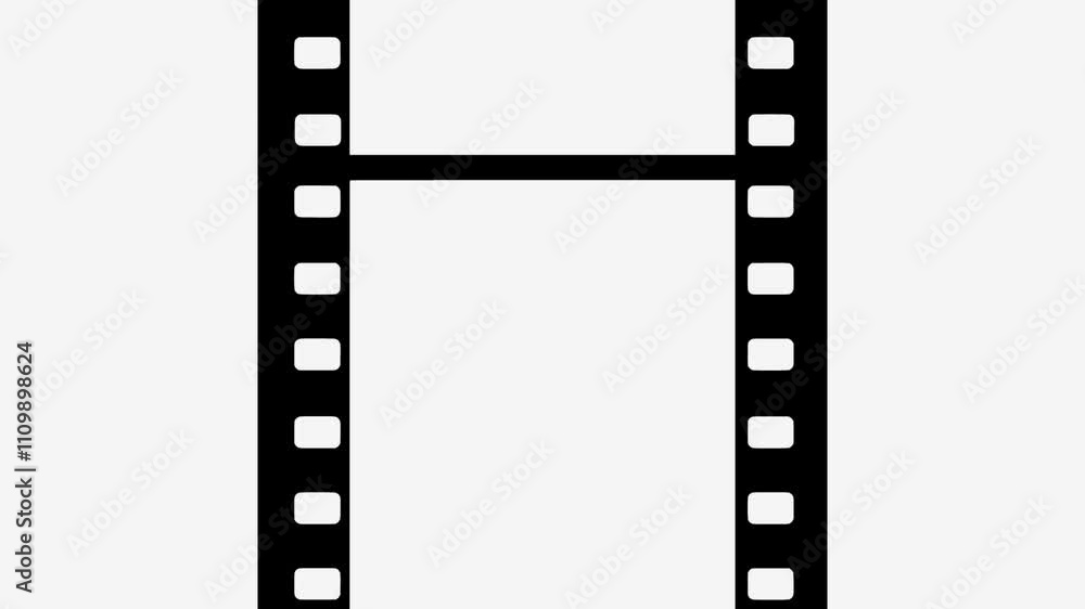 Moving filmstrip motion graphics with white background, Old Filmstrip, Old movie films strip frame animation.
Dynamic lines 35 mm movie filmstrips background, camera roll animation negative film. Moving filmstrip motion graphics with white background, Old Filmstrip, Old movie films strip frame animation.
Dynamic lines 35 mm movie filmstrips background, camera roll animation negative film.