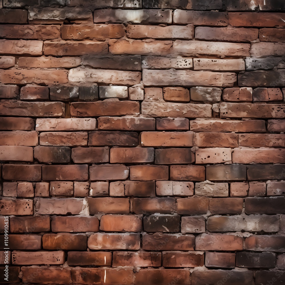 Obraz premium Abstract brown brick wall texture background