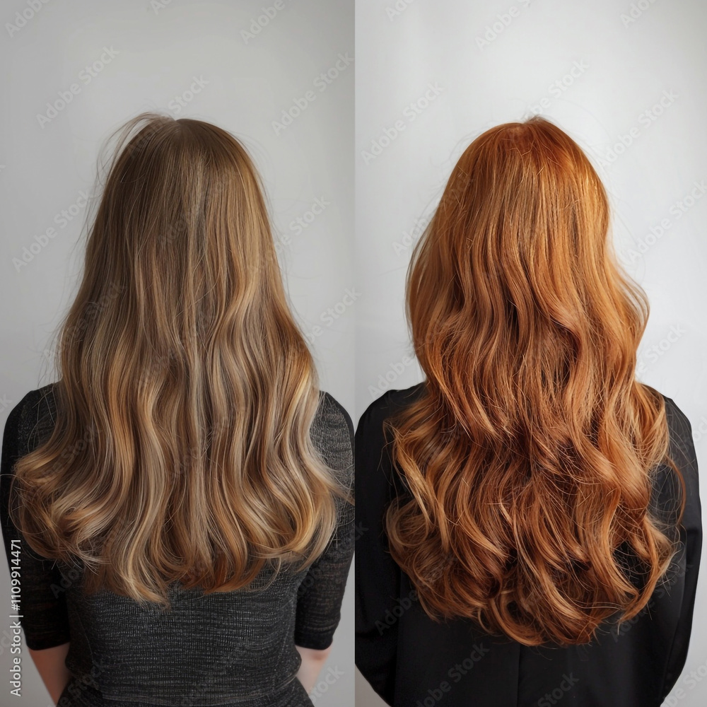 Before and After Hair Transformation Photo for Woman Before and After Hair Transformation Photo for Woman