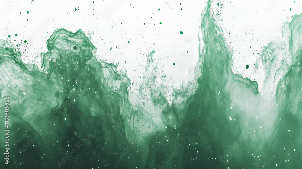 captivating green ink swirls an exploration of fluid art in water captivating green ink swirls an exploration of fluid art in water