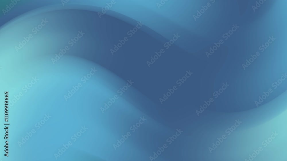 Smooth blue gradients form subtle wave patterns suitable for backgrounds, graphic design projects, oceanthemed designs, presentations, and website headers.