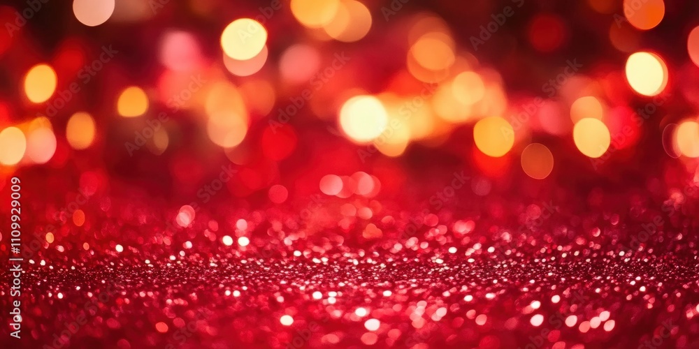Abstract Red Background with Bokeh Lights Suitable for Christmas, Valentine's Day, and Holiday Themed Designs and Greeting Cards Abstract Red Background with Bokeh Lights Suitable for Christmas, Valentine's Day, and Holiday Themed Designs and Greeting Cards