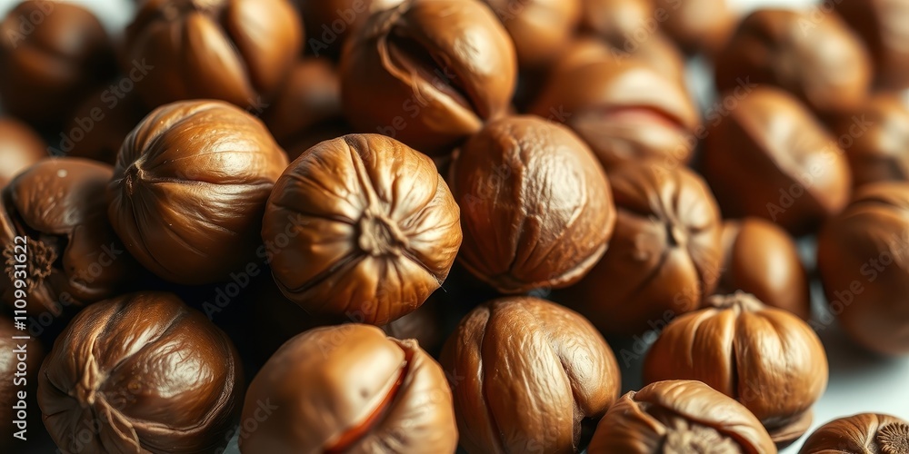 A close-up image of a cluster of brown nuts, their shells displaying intricate textures and deep brown tones, suggesting a natural and rustic appeal. A close-up image of a cluster of brown nuts, their shells displaying intricate textures and deep brown tones, suggesting a natural and rustic appeal.