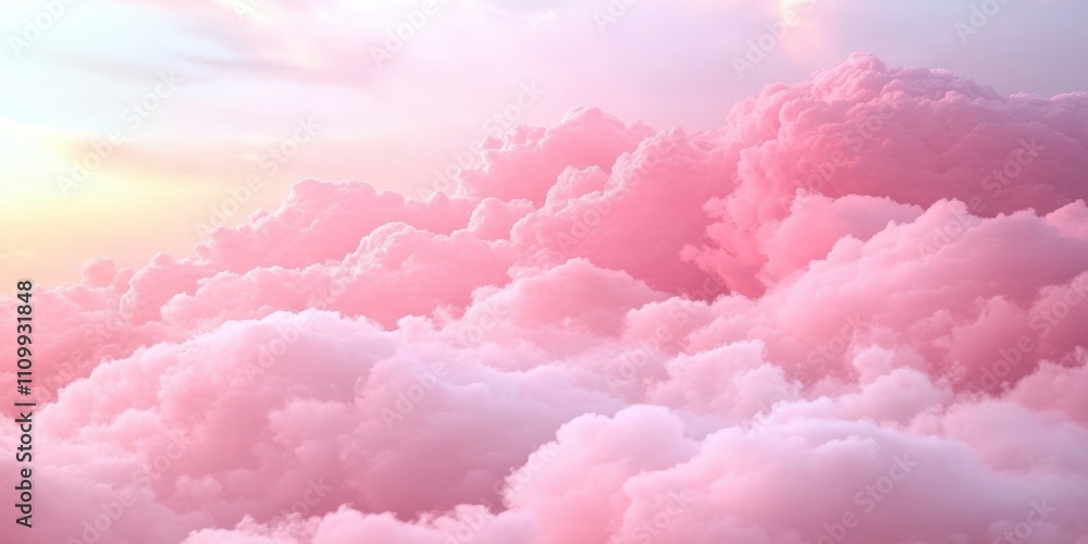 Soft Pastel Pink and White Clouds Against a Serene Sky at Dusk, Perfect for Dreamy Backgrounds and Ethereal Visuals in Creative Projects Soft Pastel Pink and White Clouds Against a Serene Sky at Dusk, Perfect for Dreamy Backgrounds and Ethereal Visuals in Creative Projects