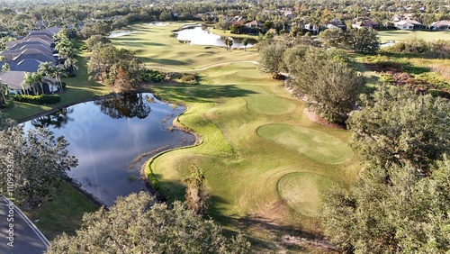 one of the many Lakewood Ranch golf courses in Bradenton, Florida