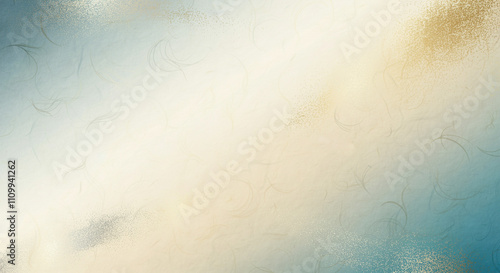 金箔と和紙の和風背景素材、日本の伝統的な雰囲気、神秘的な雰囲気