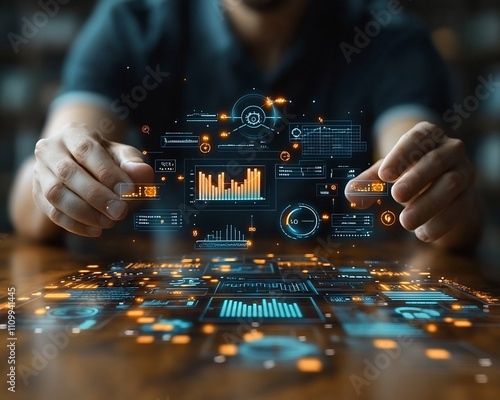 Personalized Holographic Data Display for Smart Business Loan Solutions