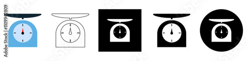 market scales weigh tvector pictogram sign icon symbol ui and ux design, glyphs and stroke line	
