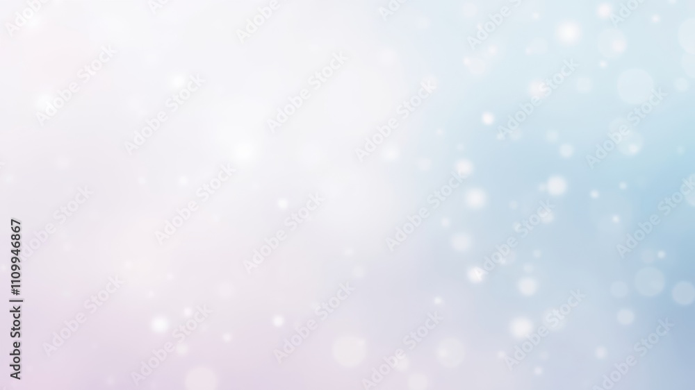 Obraz premium Abstract Blurry Light Bokeh Background with Soft Pastel Colors and Scattered Glowing Circles