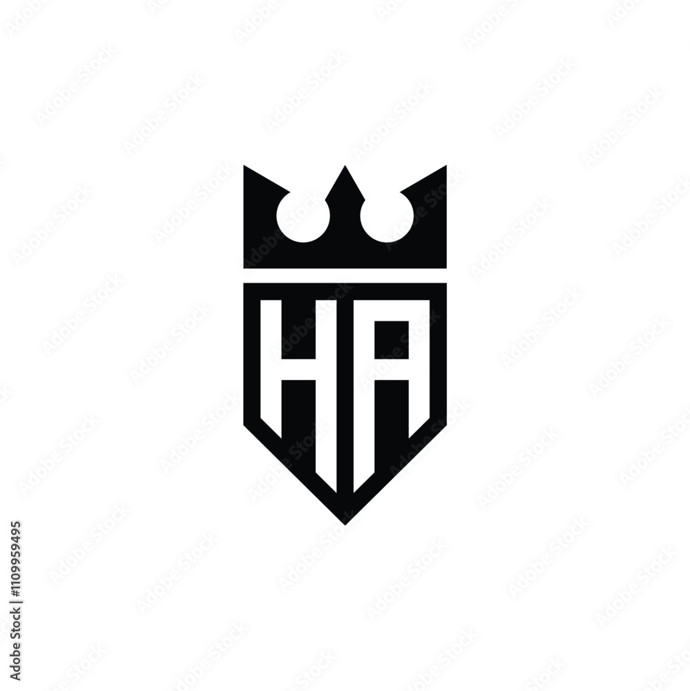 HA monogram logo design letter text name symbol monochrome logotype alphabet character simple logo HA monogram logo design letter text name symbol monochrome logotype alphabet character simple logo