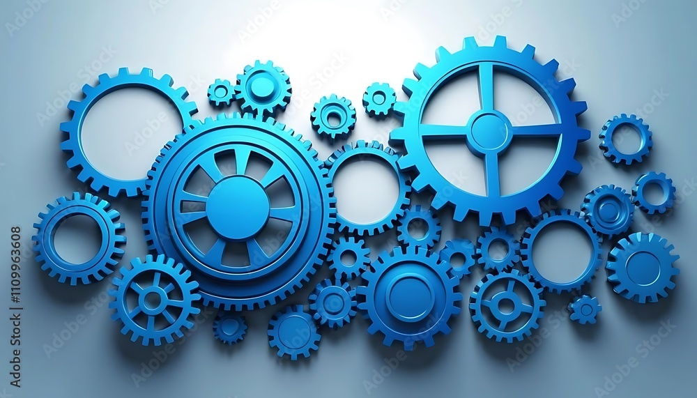 abstract background with gears abstract background with gears